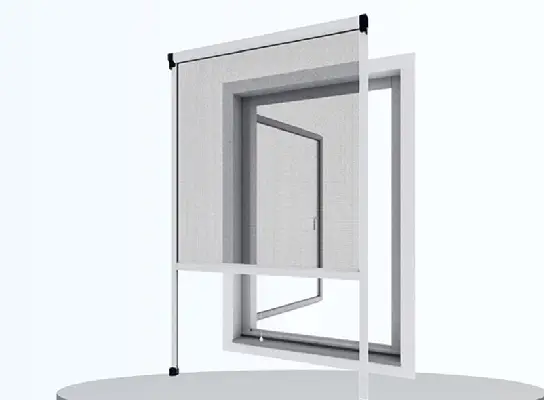 Stainless steel invisible grill window